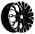 Диск Khomen KHW1718 7x17 5*108 Et:50 Dia:63,3 Black-FP