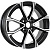 Диск KDW KD1590 6x15 4*100 Et:45 Dia:60,1 Black Front Polished
