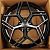 Диск Tisli Blade 8,5x19 5*112 Et:35 Dia:66,6 Black Face Machined With Black Coat