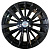 Диск X'trike X-126 7x17 5*114,3 Et:40 Dia:66,1 BK