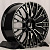 Диск Powcan 3S1111 9,5x22 5*112 Et:37 Dia:66,6 BKF black clear (MB-B)