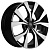Диск Khomen 1906 7x19 5*114,3 Et:35 Dia:67,1 Black-FP