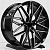 Диск KoKo Kuture 048 9x20 5*112 Et:30 Dia:66,6 Gloss Black Brush With Dark Tint