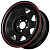Диск Grizzly SW01 8x16 6*139,7 Et:-10 Dia:110,1 Shinning Black With 2 Red Line