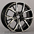 Диск KoKo Kuture FF156 8,5x19 5*112 Et:30 Dia:66,6 Gloss Black+Maching Face