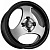 Диск FF R020 6x15 4*100 Et:35 Dia:73,1 Black Machined Face with Black