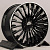Диск KoKo Kuture YF0438 9,5x20 5*112 Et:43 Dia:66,6 Gloss Black With Lip Polish