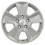 Диск Khomen 1601 6,5 x 16 5*114,3 Et: 50 Dia: 66,1 F-SILVER