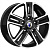 Диск K&K Backfire 8 x 18 5*114,3 Et: 50 Dia: 66,1 алмаз чёрный