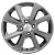 Диск Khomen 1501 6 x 15 4*100 Et: 37 Dia: 60,1 G-SILVER