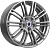 Диск K&K Эрфурт 7 x 17 4*100 Et: 43 Dia: 60,1 Дарк платинум