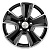 Диск Khomen 1601 6,5 x 16 5*114,3 Et: 50 Dia: 66,1 BLACK-FP