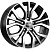 Диск K&K KC736 6,5 x 16 5*114,3 Et: 45 Dia: 60,1 алмаз чёрный