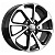 Диск K&K КС861 6 x 15 4*100 Et: 48 Dia: 54,1 Алмаз-черный