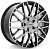 Диск X'trike X-131 7 x 17 4*100 Et: 45 Dia: 67,1 BK/FP