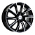 Диск Khomen 1507 6 x 15 5*105 Et: 39 Dia: 56,6 Black-FP