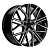 Диск Khomen 2101 9,5 x 21 5*112 Et: 37 Dia: 66,6 Black-FP
