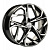 Диск Khomen 1716 7 x 17 5*112 Et: 45 Dia: 57,1 Black-FP