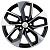 Диск Khomen 1703 7 x 17 5*114,3 Et: 40 Dia: 66,1 BLACK-FP