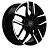 Диск Khomen 1708 6,5x17 5*114,3 Et:40 Dia:64,1 Black-FP
