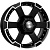 Диск K&K M56 7x16 6*139,7 Et:30 Dia:93,1 алмаз черный