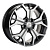 Диск Khomen 1715 7x17 5*114,3 Et:45 Dia:66,1 GRAY-FP