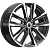 Диск K&K Лацио 7,5x17 5*108 Et:35 Dia:67,1 алмаз черный