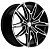 Диск Khomen 2105 9,5x21 5*112 Et:37 Dia:66,6 Black-FP