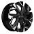 Диск Khomen 1508 6x15 4*100 Et:40 Dia:60,1 Black-FP