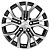 Диск Khomen 1608 6,5x16 5*110 Et:43 Dia:65,1 Black-FP