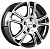 Диск X'trike X-105М 6x15 4*108 Et:25 Dia:65,1 BK/FP