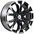 Диск X'trikeRST R118 7,5x18 6*139,7 Et:25 Dia:106,1 BK/FP