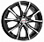 Диск K&K Твист 7,5x17 5*120 Et:43 Dia:72,6 алмаз чёрный