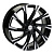 Диск Khomen 1901 7,5x19 5*108 Et:33 Dia:60,1 Black-FP