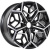 Диск KDW KD1710 7x17 5*114,3 Et:50 Dia:67,1 Black Front Polished Диск KDW KD1710 7x17 5*114,3 Et:50 Dia:67,1 Black Front Polished