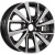 Диск KDW KD1430 5,5x14 4*98 Et:35 Dia:58,6 Black Front Polished