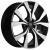Диск Khomen 1906 7x19 5*114,3 Et:51 Dia:67,1 Black-FP Диск Khomen 1906 7x19 5*114,3 Et:51 Dia:67,1 Black-FP