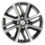 Диск Khomen 1609 6x16 4*100 Et:48 Dia:54,1 Black