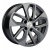 Диск Khomen 1703 7x17 5*110 Et:46 Dia:63,3 BLACK-FP