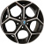 Диск Khomen 1612 6,5x16 5*114,3 Et:45 Dia:67,1 Black