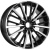 Диск KDW KD1740 7x17 5*108 Et:33 Dia:60,1 Black Front Polished