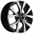Диск Khomen 1906 7x19 5*114,3 Et:45 Dia:67,1 Black-FP Диск Khomen 1906 7x19 5*114,3 Et:45 Dia:67,1 Black-FP