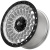 Диск FF KF5357 8,5x17 6*139,7 Et:0 Dia:106,1 Silver With Black Lip