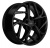 Диск Khomen 1716 7x17 5*110 Et:45 Dia:67,1 Black
