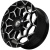 Диск Kipardo KF65 7,5x17 4*98 Et:25 Dia:73,1 Gloss Black Machined Face Диск Kipardo KF65 7,5x17 4*98 Et:25 Dia:73,1 Gloss Black Machined Face