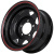 Диск Grizzly XQR00401 7 x 16 5*139,7 Et: -5 Dia: 108,5 Shinning Black With 2 Red Line Диск Grizzly XQR00401 7 x 16 5*139,7 Et: -5 Dia: 108,5 Shinning Black With 2 Red Line