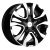 Диск Khomen 1503 6x15 4*100 Et:40 Dia:60,1 Black-FP