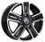 Диск K&K Backfire 8x18 5*114,3 Et:45 Dia:66,1 алмаз-чёрный