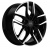 Диск Khomen 1708 6,5x17 5*108 Et:33 Dia:67,1 Black-FP Диск Khomen 1708 6,5x17 5*108 Et:33 Dia:67,1 Black-FP