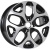 Диск KDW KD1637 6,5x16 4*100 Et:50 Dia:60,1 Black Front Polished